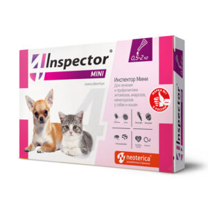 Inspector MINI - Капли для кошек и собак 0,5-2 кг